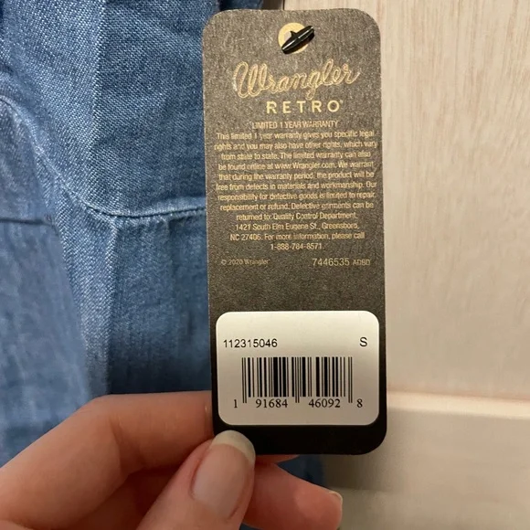 Wrangler Retro Denim Tank Top - Picture 4 of 5